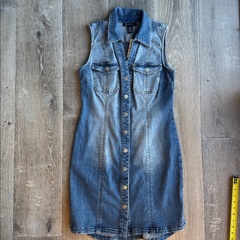 INC denim dress 0190
